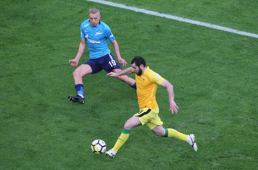 РОСГОССТРАХ-Чемпионат России, 2017/18, «Зенит» — «Анжи»
