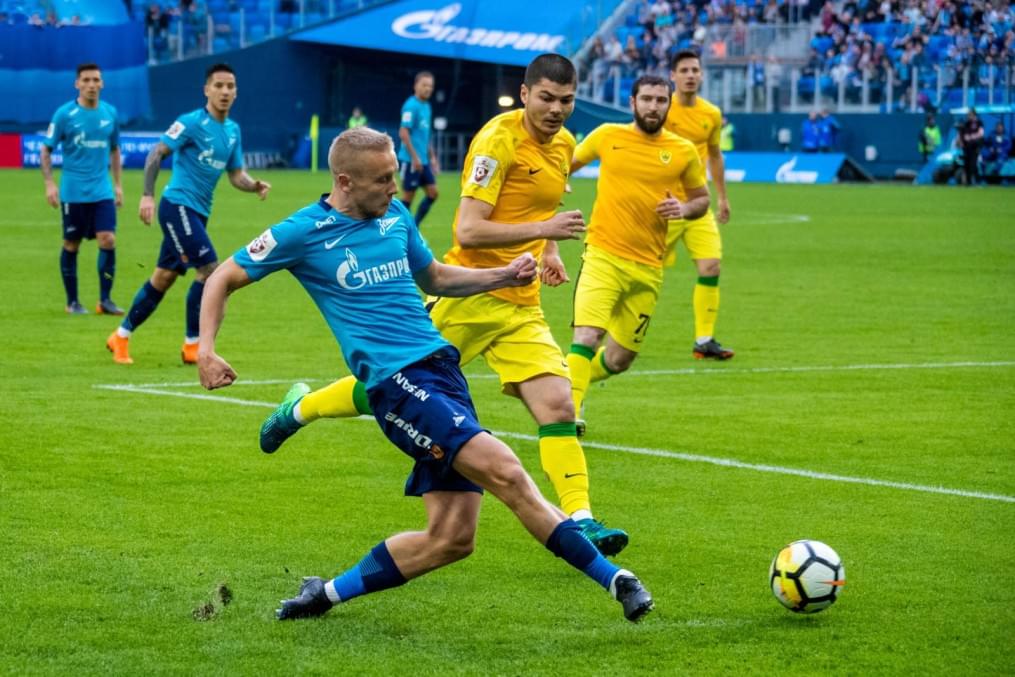 РОСГОССТРАХ-Чемпионат России, 2017/18, «Зенит» — «Анжи»