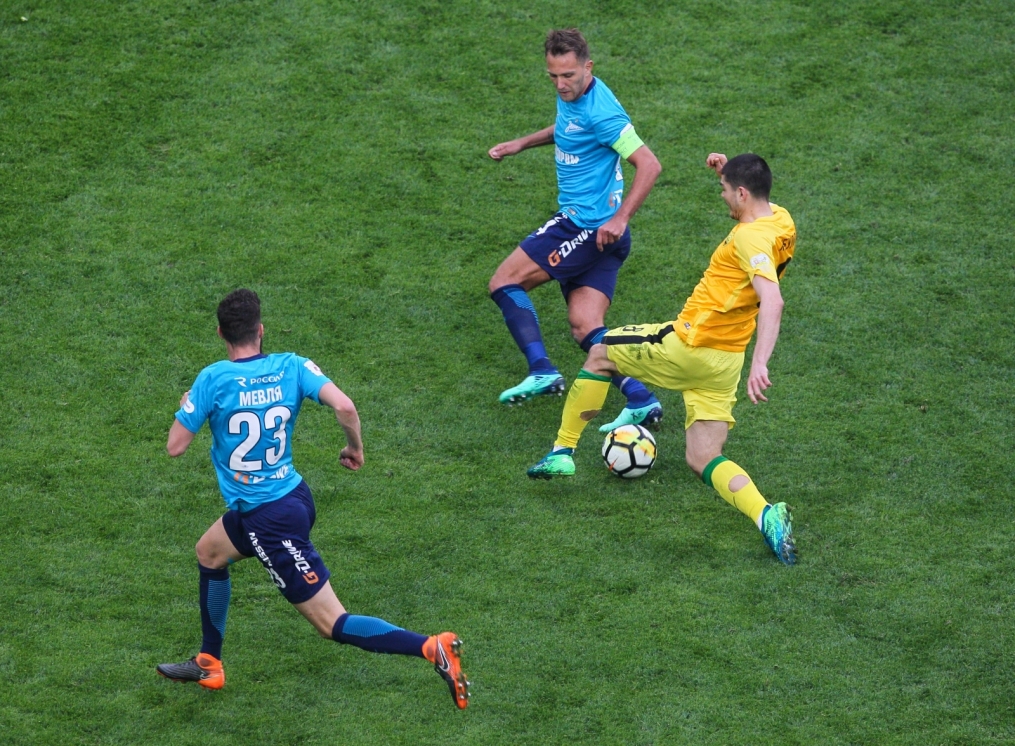 РОСГОССТРАХ-Чемпионат России, 2017/18, «Зенит» — «Анжи»