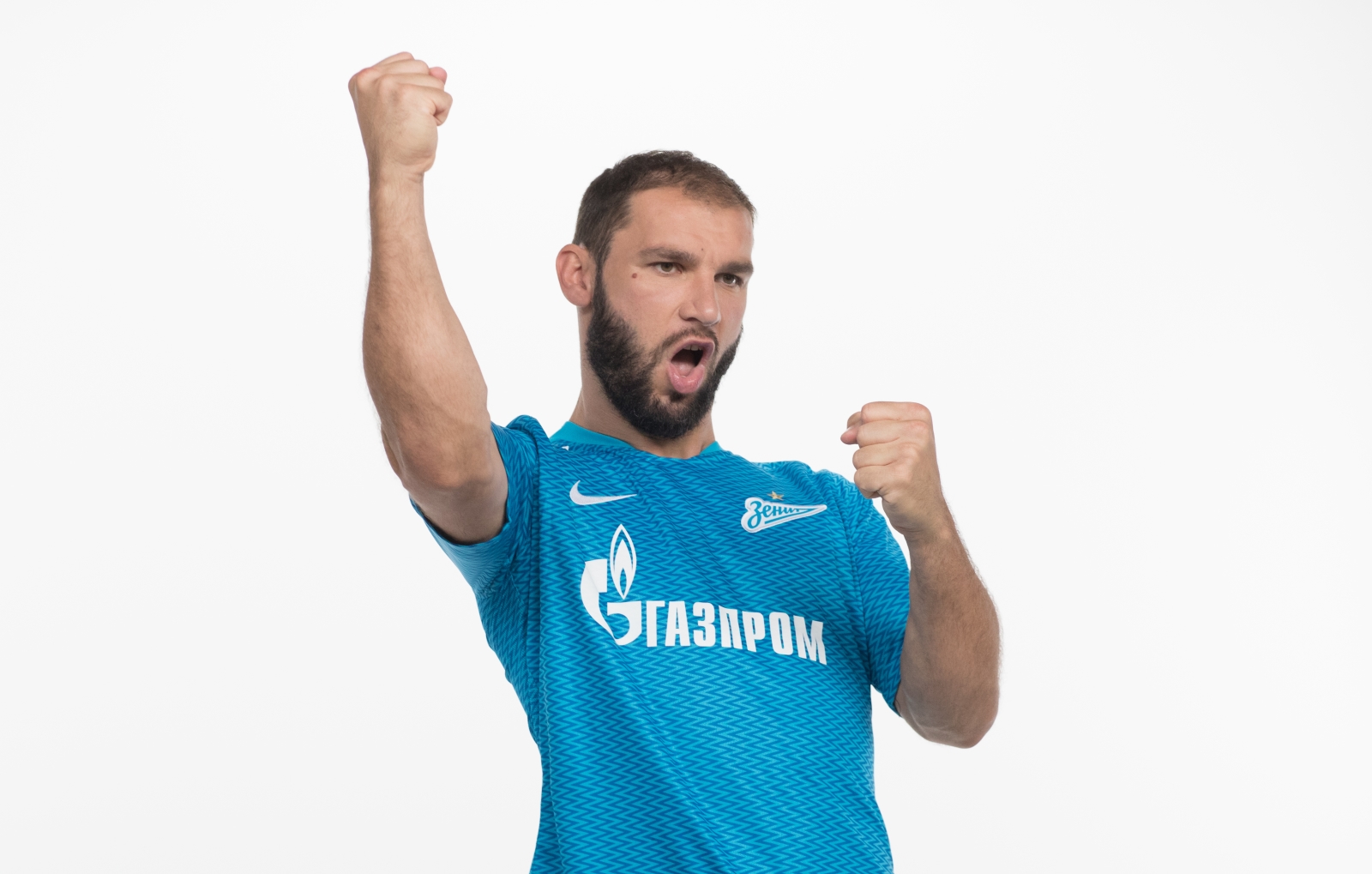 Фотосессия футболистов и тренеров основного состава ФК «Зенит» сезона 2018/19