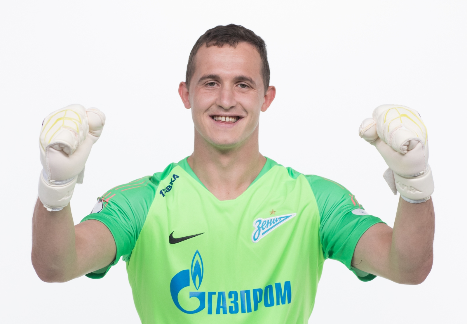 Фотосессия футболистов и тренеров основного состава ФК «Зенит» сезона 2018/19