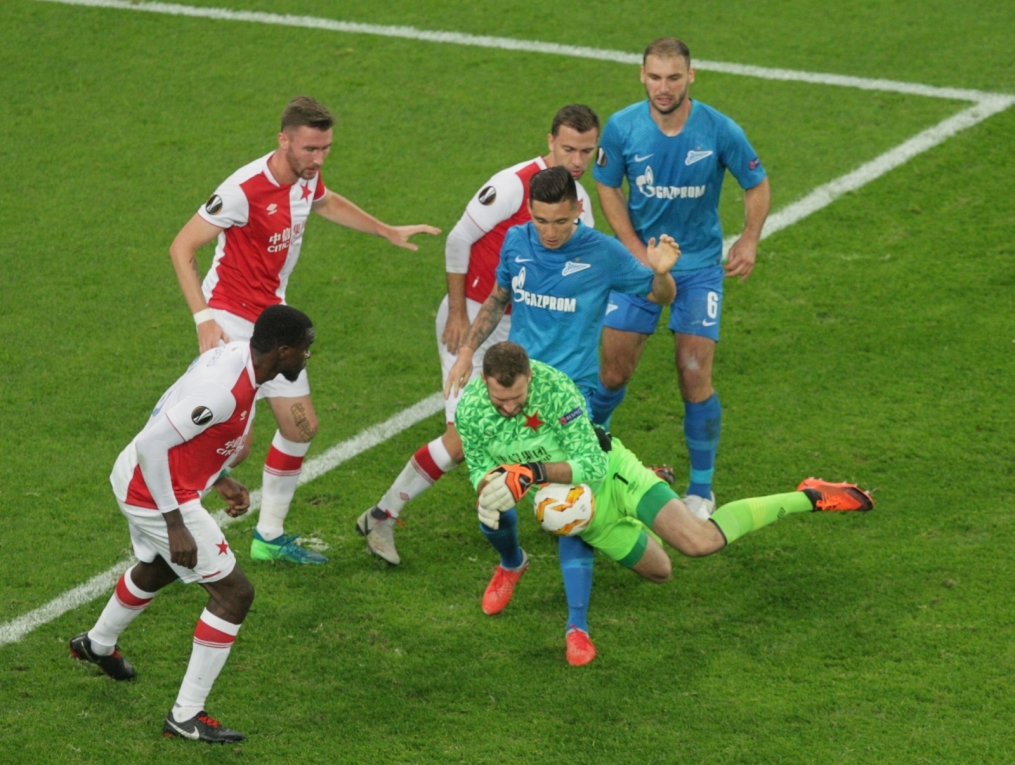 Лига Европы УЕФА 2018/19, «Зенит» — «Славия»