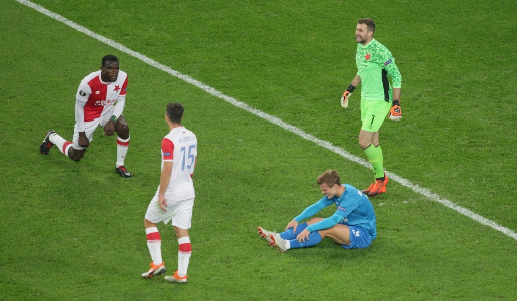 Лига Европы УЕФА 2018/19, «Зенит» — «Славия»