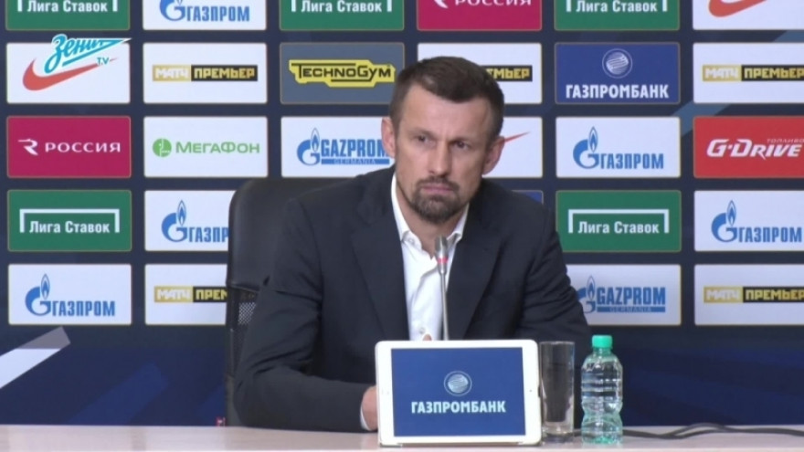 «Зенит-ТВ»: Брифинг Сергея Семака после матча с «Краснодаром» «Зенит-ТВ»: Брифинг Сергея Семака после матча с «Краснодаром»