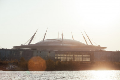 Осень на Крестовском острове