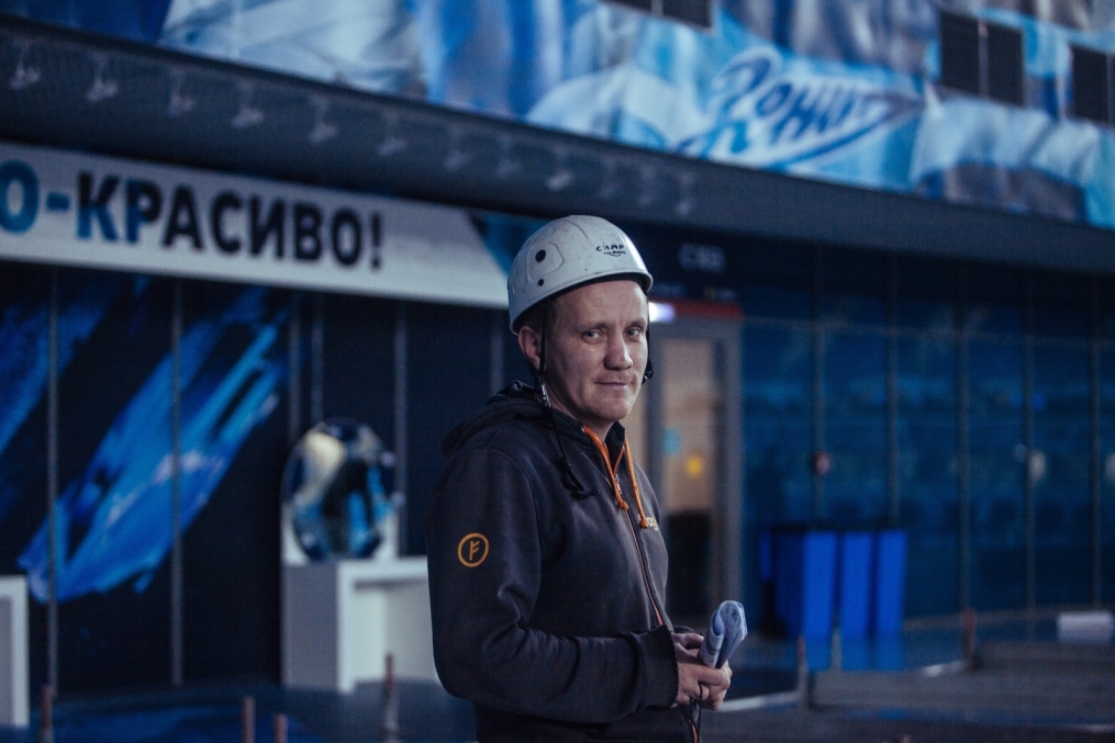«Газпром Арена» готовится принять хоккейные матчи