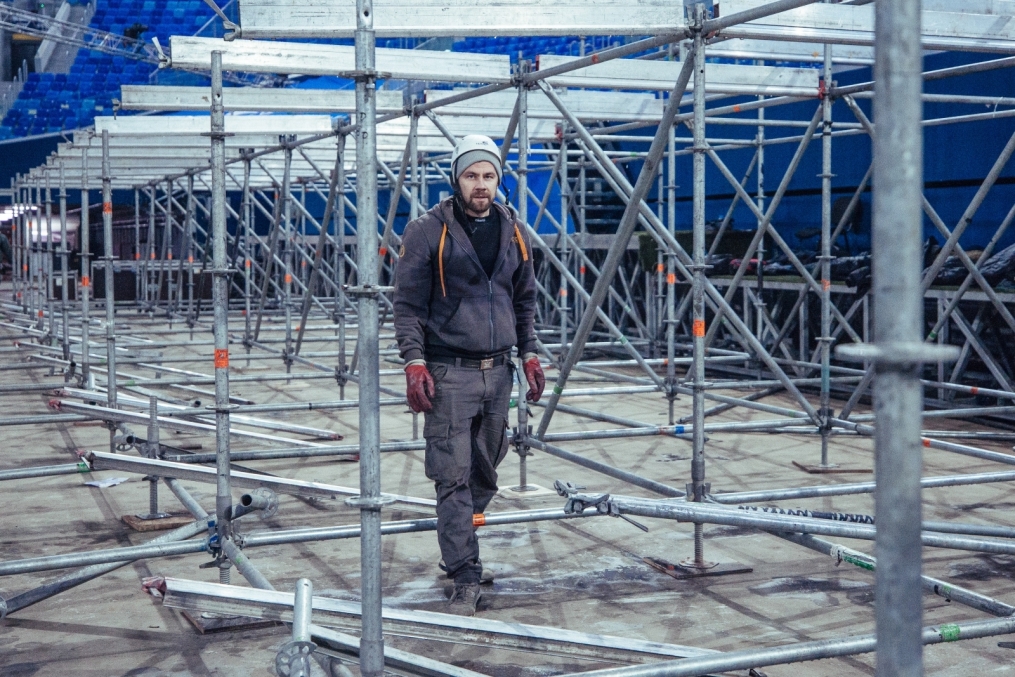 «Газпром Арена» готовится принять хоккейные матчи