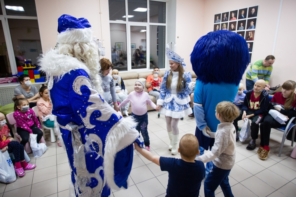 «Новогодний рейс» сине-бело-голубых