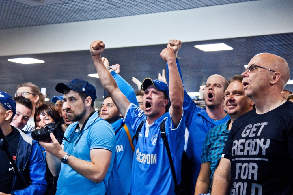 Фан-променад на матче чемпионата России 2018/19, «Зенит» — «Урал»