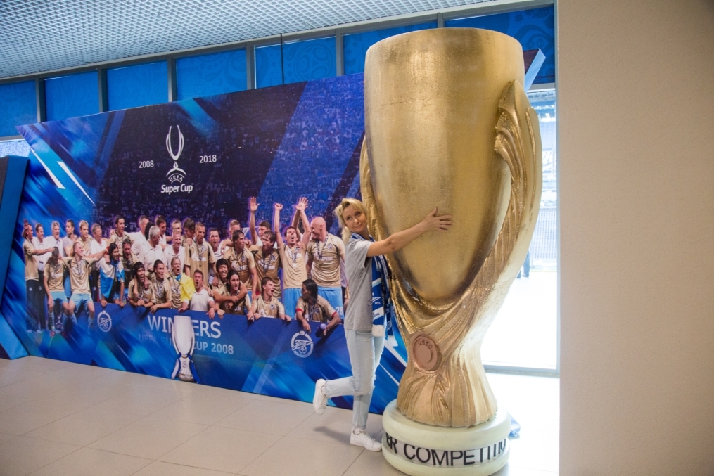 Фан-променад на матче «Зенит» — «Спартак»