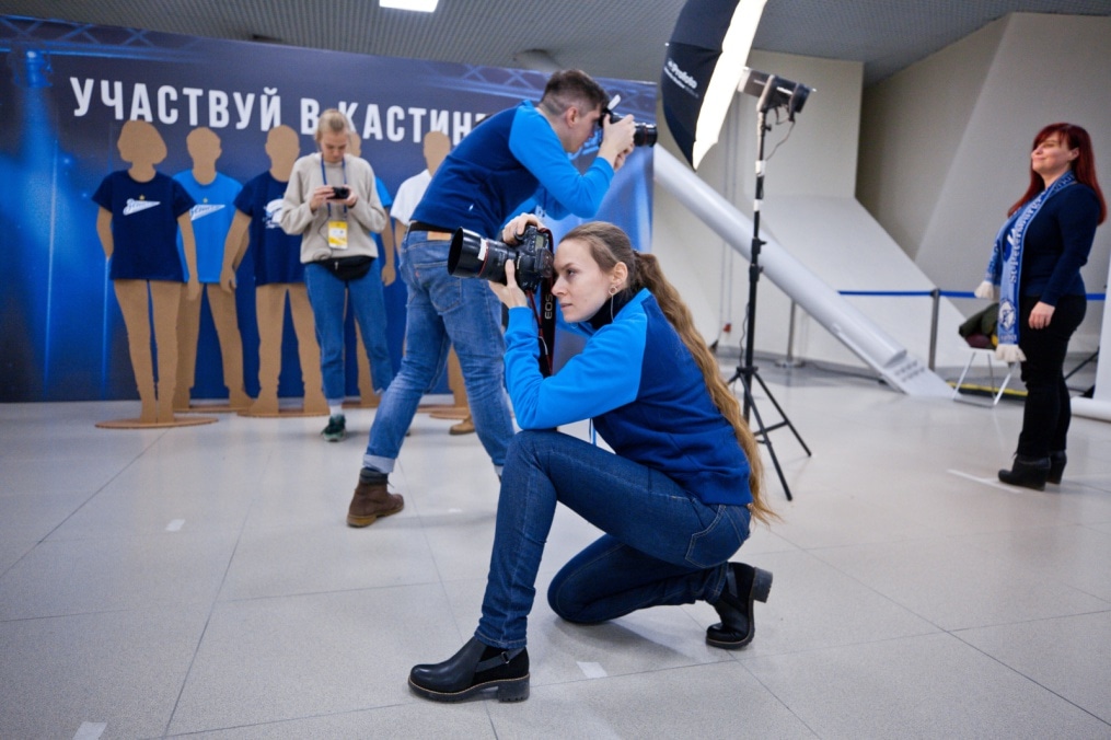 Фан-Променад на матче «Зенит» — «Копенгаген»
