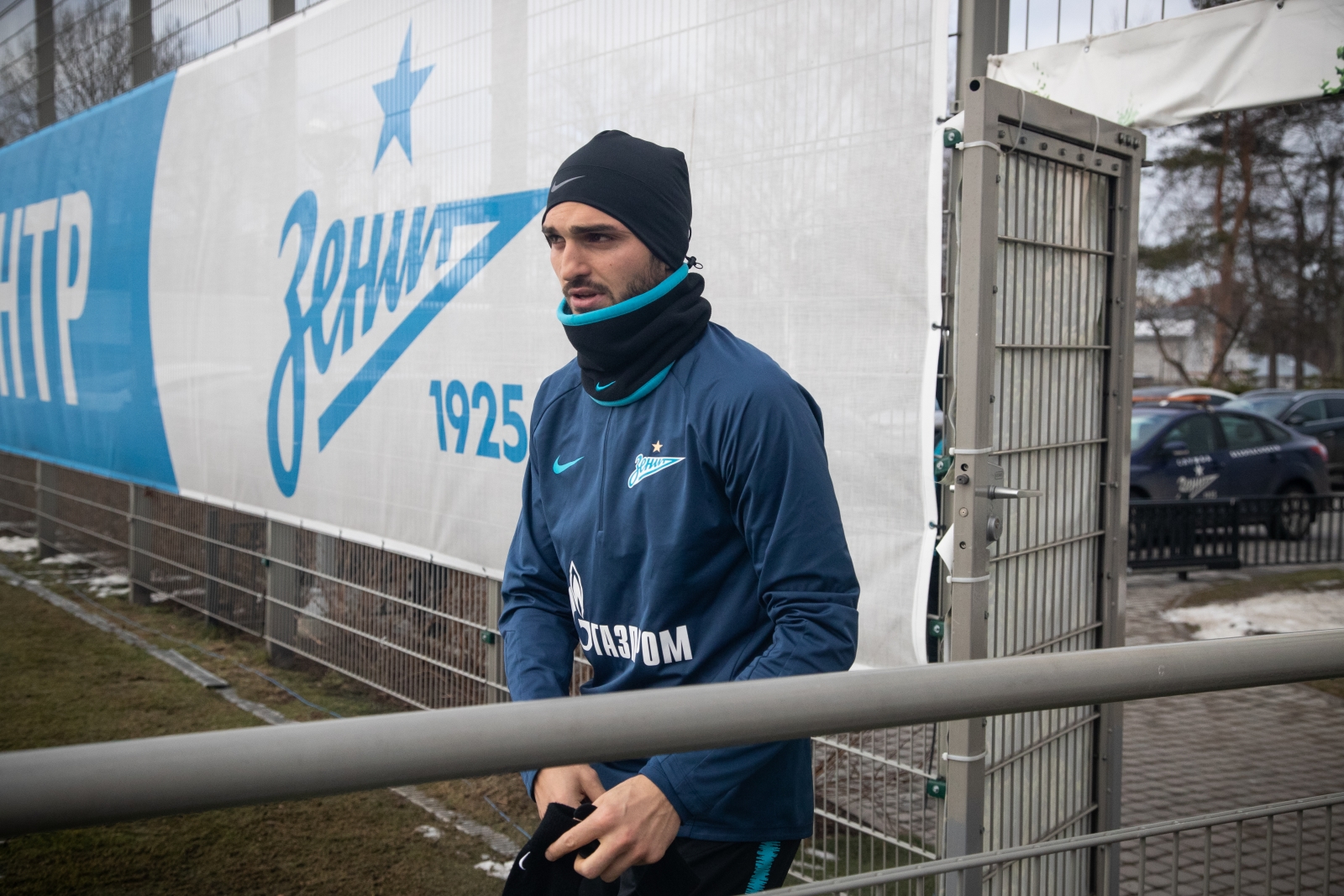 Тренировка основного состава ФК «Зенит»