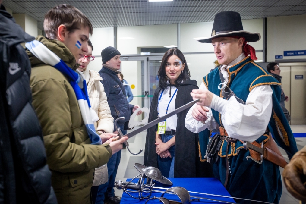 Фан-Променад перед матчем «Зенит» — «Лион»