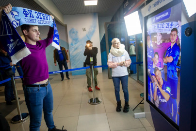 Фан-Променад на матче «Зенит» — «Спартак»