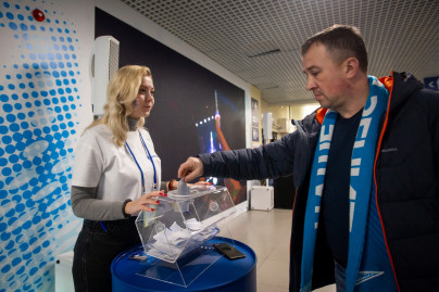 Фан-Променад на матче «Зенит» — «Спартак»
