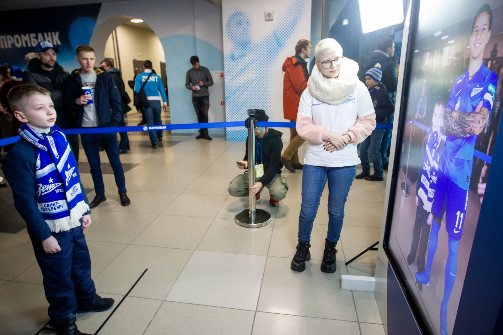 Фан-Променад на матче «Зенит» — «Спартак»