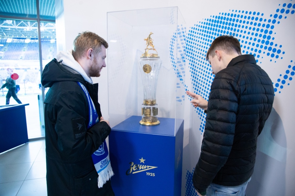 Фан-променад перед матчем «Зенит» — «Локомотив»