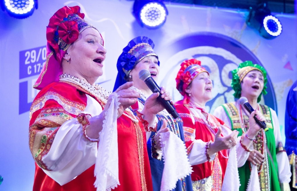 Фан-променад перед матчем «Зенит» — «Локомотив»