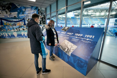 Фан-променад перед матчем «Зенит» — «Уфа»