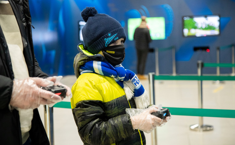 Фан-променад на матче «Зенит» — «Ростов»