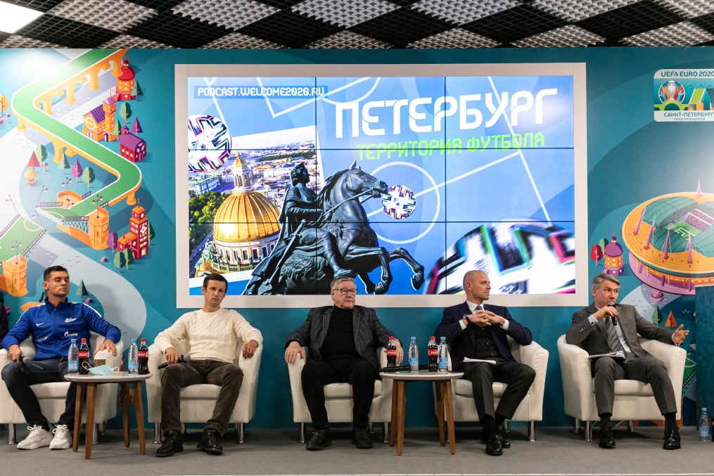 100 дней до Евро: Семак и Ловрен приняли участие в пресс-конференции, посвященной старту турнира