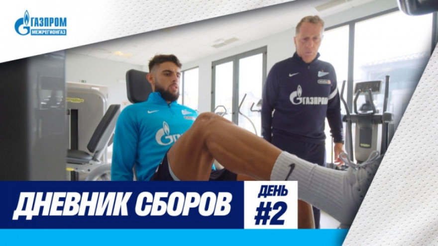 «Зенит-ТВ»: первая тренировка Юри Алберто «Зенит-ТВ»: первая тренировка Юри Алберто