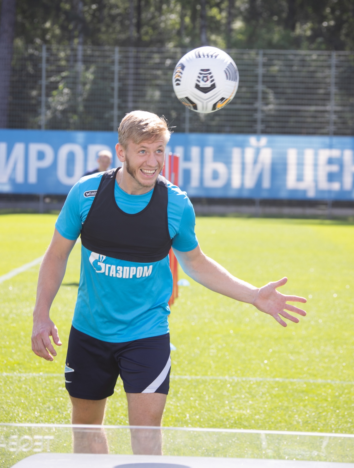 Tренировка «Зенита» перед матчем с «Химками»