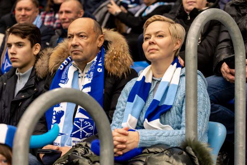 Болельщики на матче «Зенит» — «Химки»