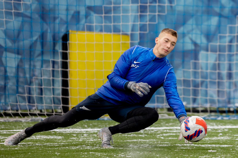 Тренировка «Зенита» U-17 в «Газпром»-Академии