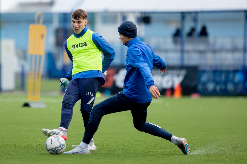 Тренировка «Зенита» U-17 в «Газпром»-Академии