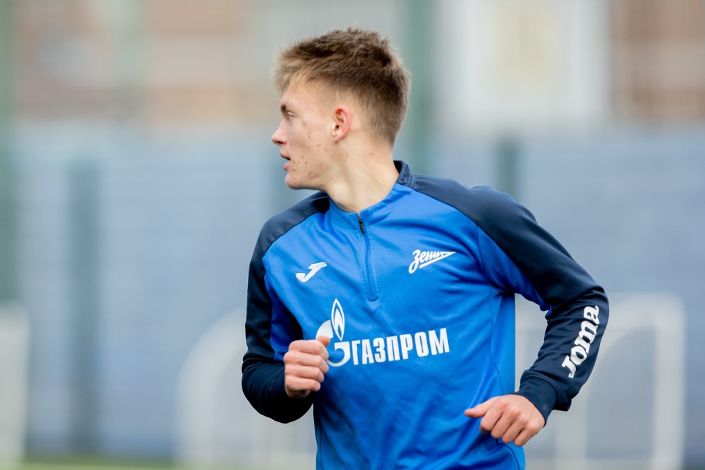 Тренировка «Зенита» U-17 в «Газпром»-Академии