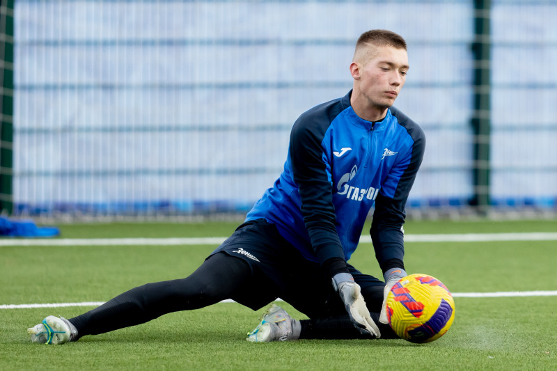 Тренировка «Зенита» U-17 в «Газпром»-Академии