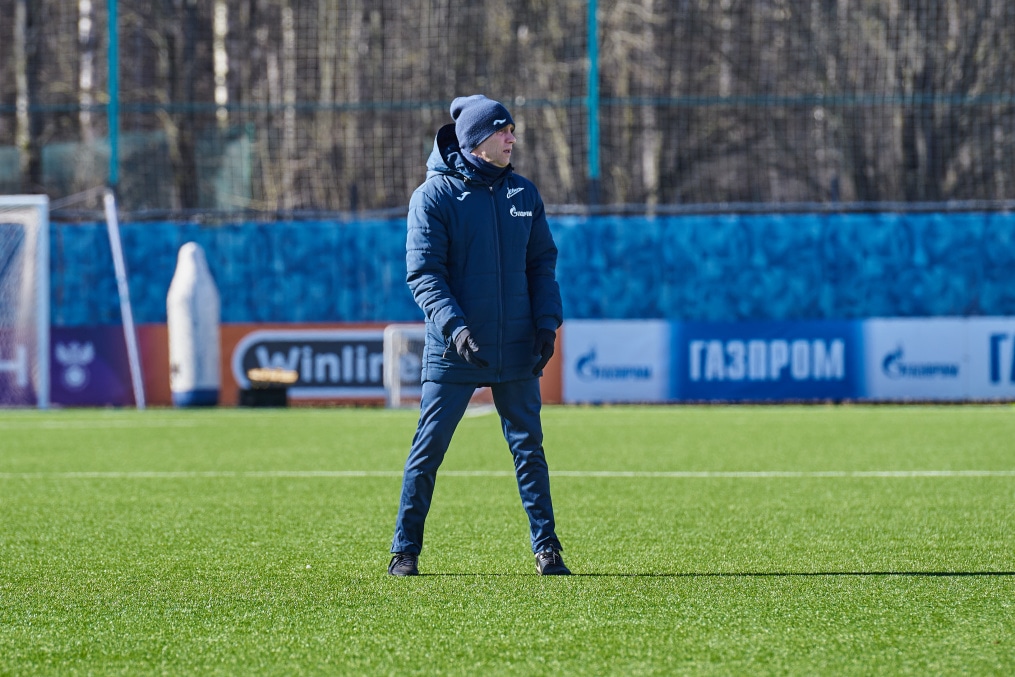 Тренировка «Зенита» U-17 и U-18 перед матчами с «Локомотивом»