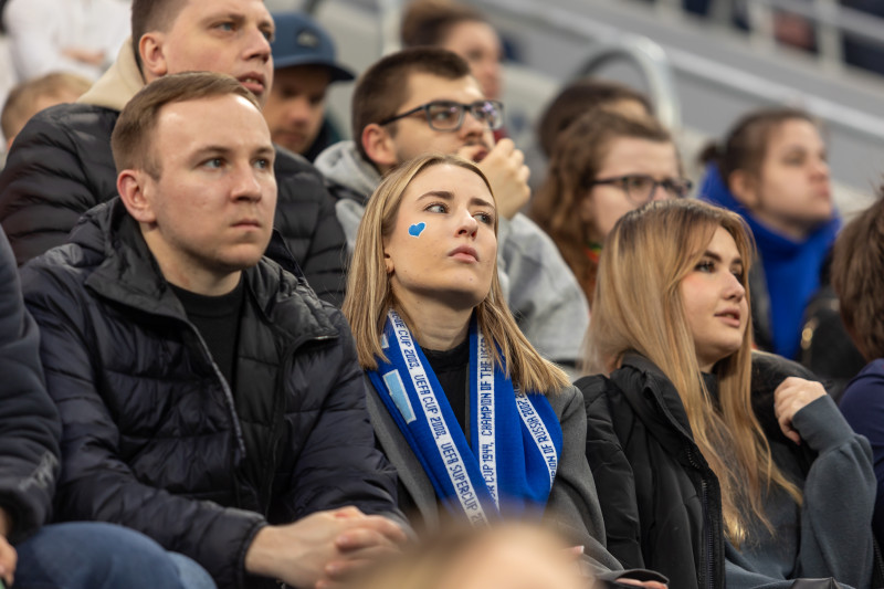 Болельщики на матче «Зенит» — «Спартак»