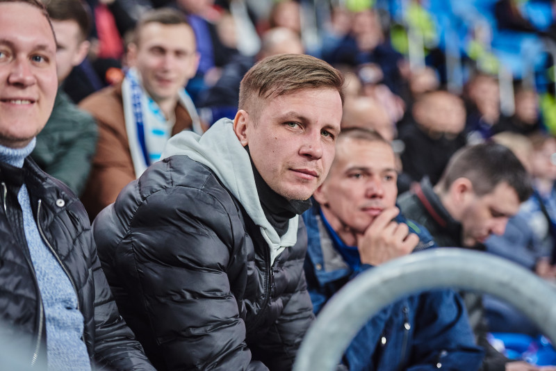 Болельщики на матче «Зенит» — «Рубин»