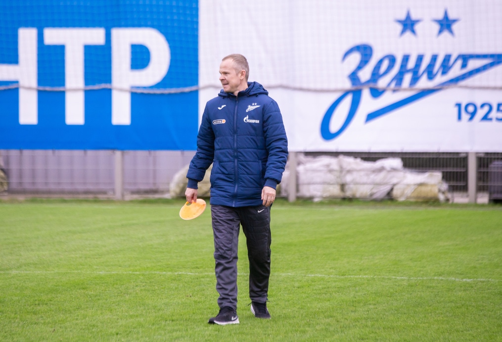 Открытая тренировка «Зенита» перед матчем с «Динамо»