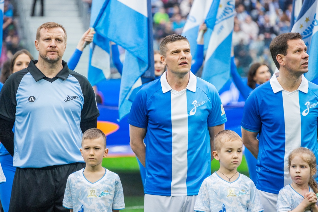 Матч легенд «Зенита» при поддержке Winline