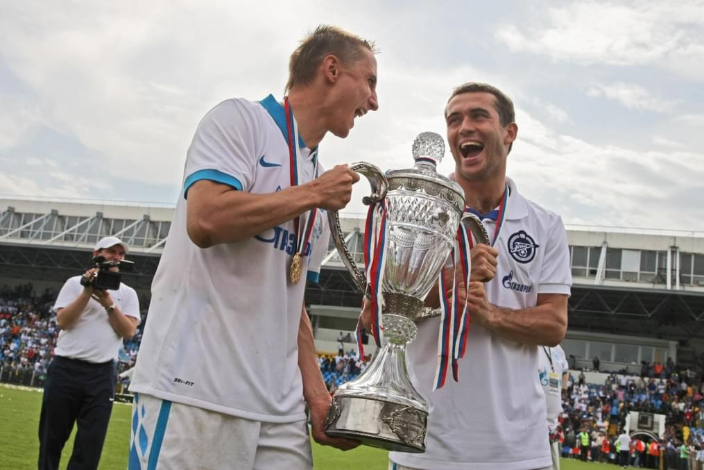 Церемония награждения «Зенита»,  Кубоком России 2009/2010