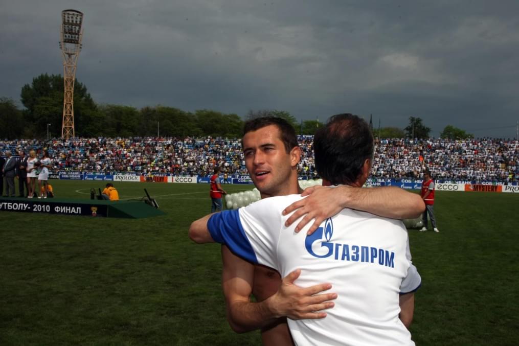 Церемония награждения «Зенита»,  Кубоком России 2009/2010