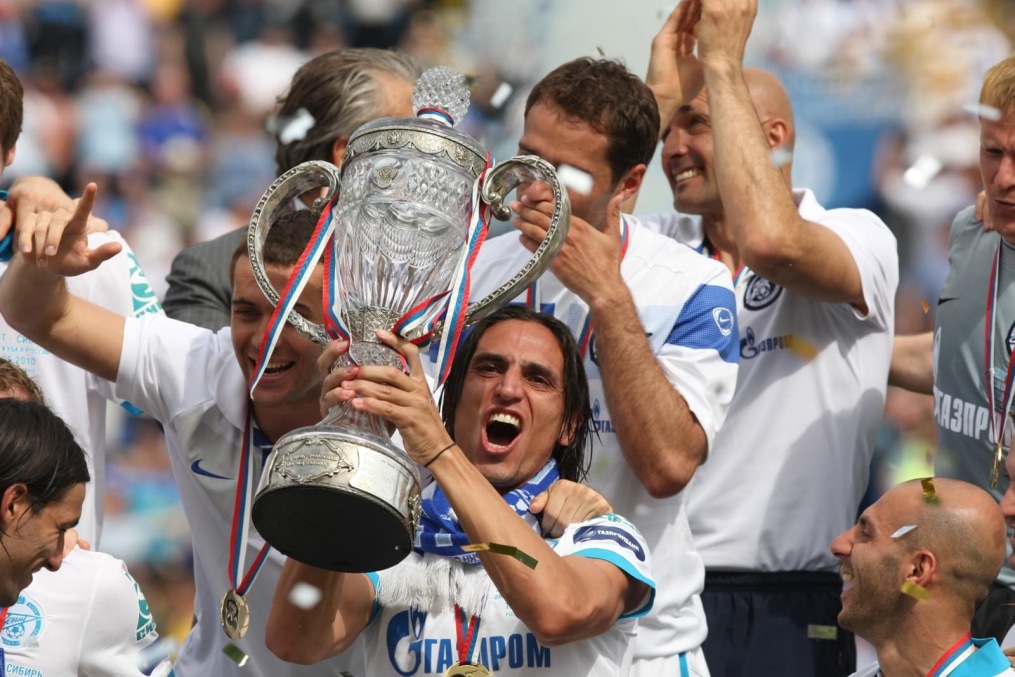 Церемония награждения «Зенита»,  Кубоком России 2009/2010