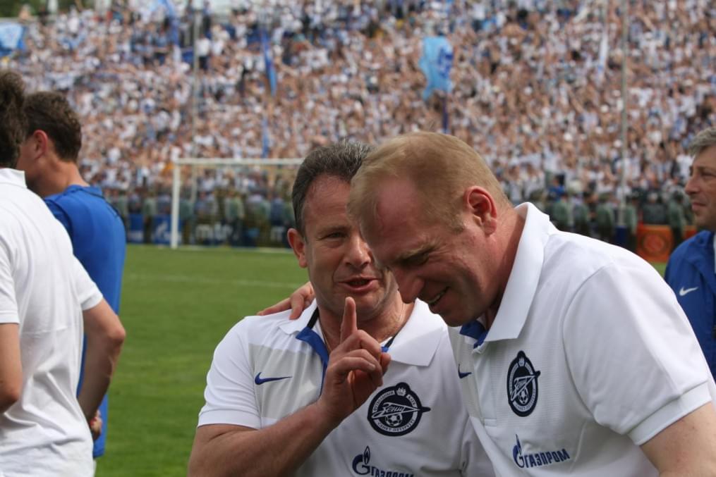 Церемония награждения «Зенита»,  Кубоком России 2009/2010