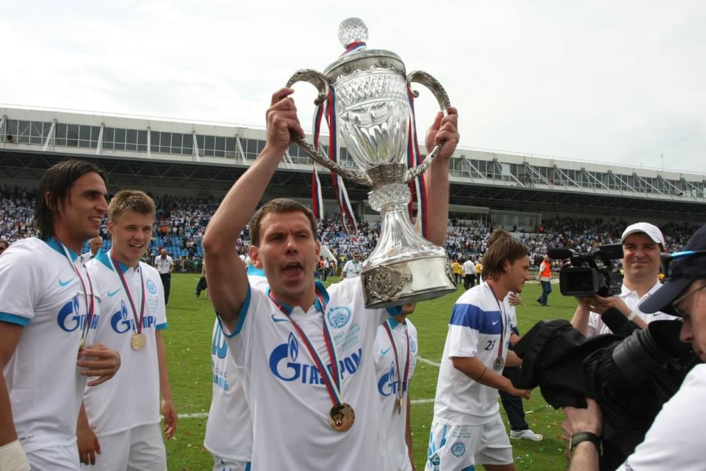 Церемония награждения «Зенита»,  Кубоком России 2009/2010
