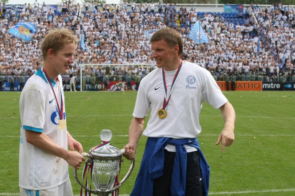 Церемония награждения «Зенита»,  Кубоком России 2009/2010
