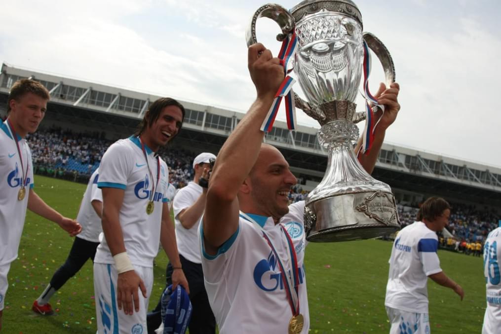 Церемония награждения «Зенита»,  Кубоком России 2009/2010