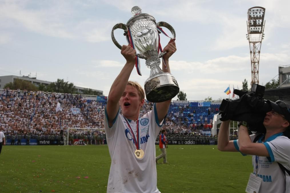 Церемония награждения «Зенита»,  Кубоком России 2009/2010
