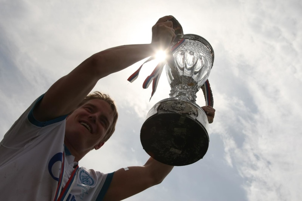 Церемония награждения «Зенита»,  Кубоком России 2009/2010