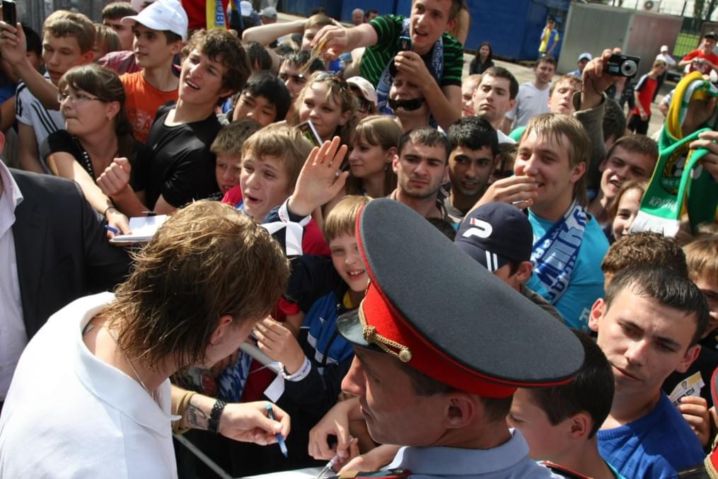 Церемония награждения «Зенита»,  Кубоком России 2009/2010