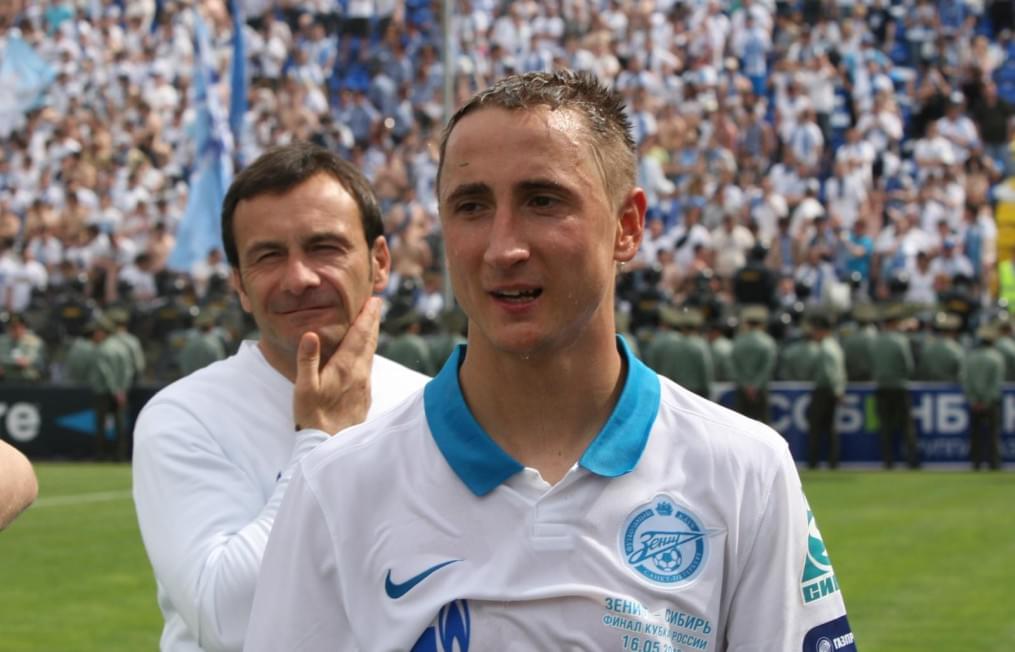 Церемония награждения «Зенита»,  Кубоком России 2009/2010