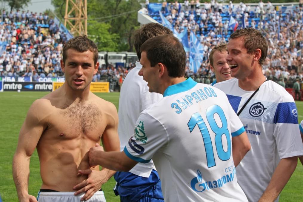 Церемония награждения «Зенита»,  Кубоком России 2009/2010