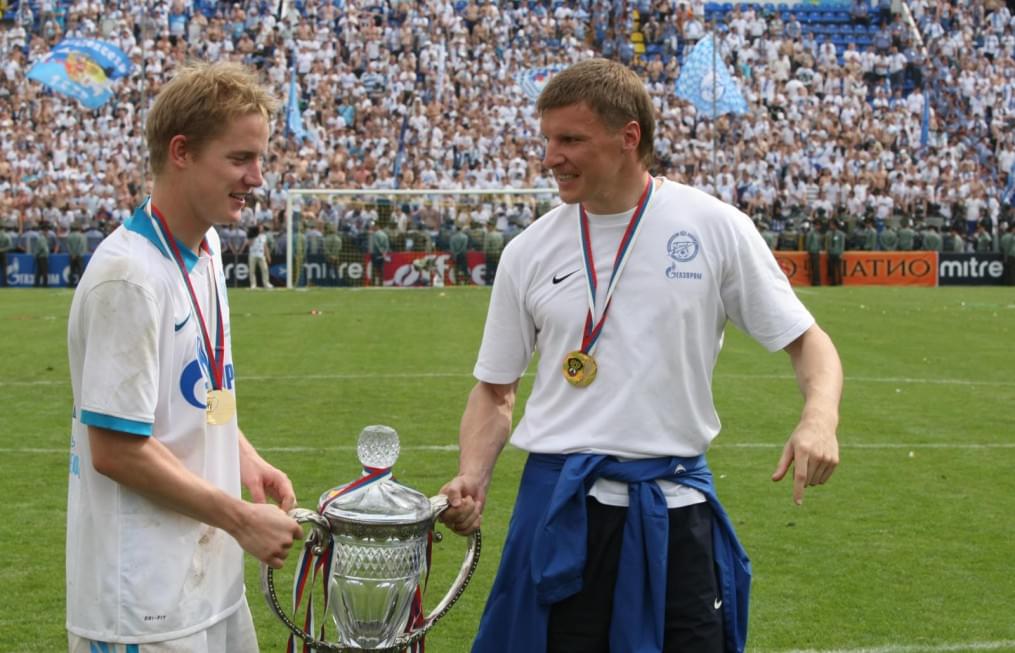 Церемония награждения «Зенита»,  Кубоком России 2009/2010